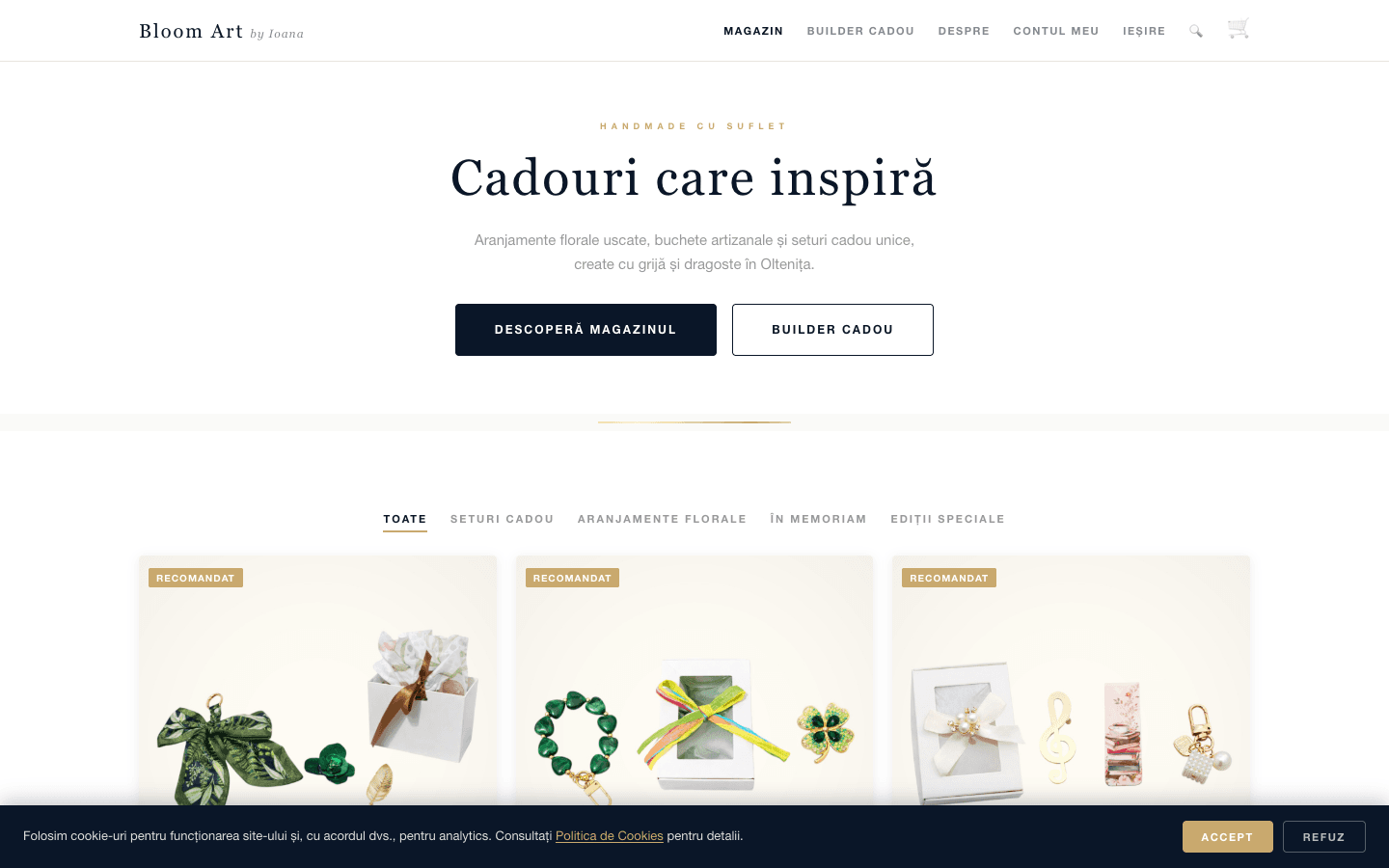 Bloom Art Studio — byioana.ro